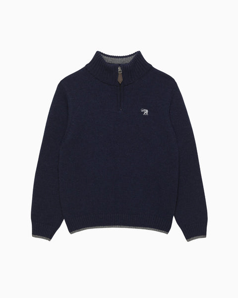Calum Half-Zip Jumper Trotters London – Trotters Childrenswear