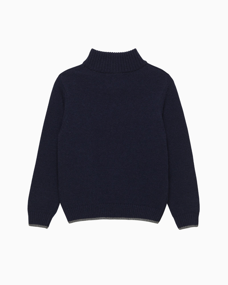 Chelsea Clothing Company Jumper Calum Half-Zip Jumper