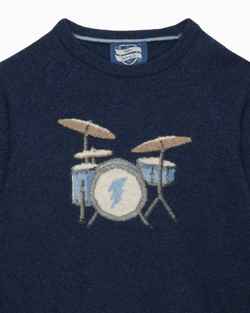 Chelsea Clothing Company Jumper Drum Kit Jumper