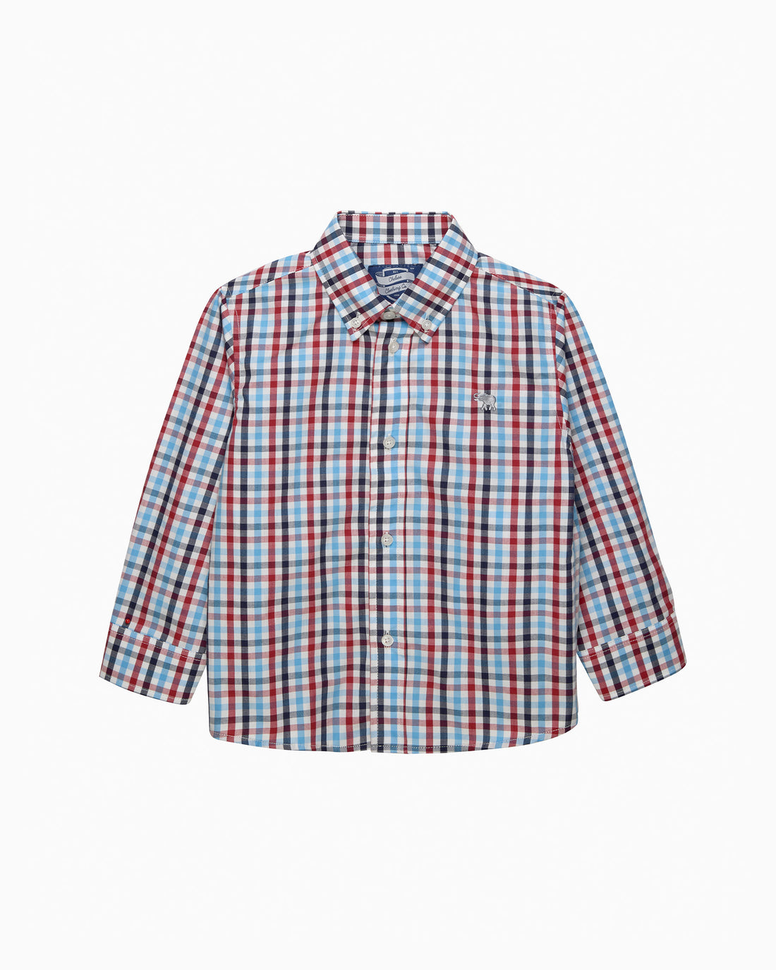 Chelsea Clothing Company Shirt Thomas Shirt in Red/Blue Gingham