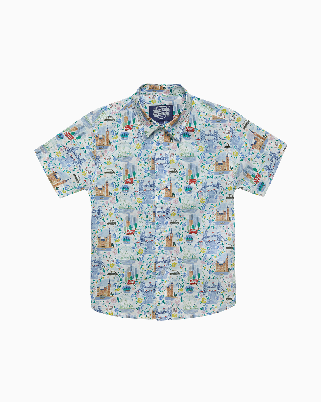 Chelsea Clothing Company Shirt Short-Sleeved London Scenes Shirt