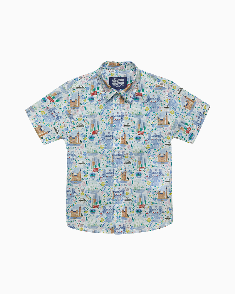 Chelsea Clothing Company Shirt Short-Sleeved London Scenes Shirt
