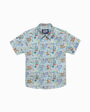 Chelsea Clothing Company Shirt Short-Sleeved London Scenes Shirt