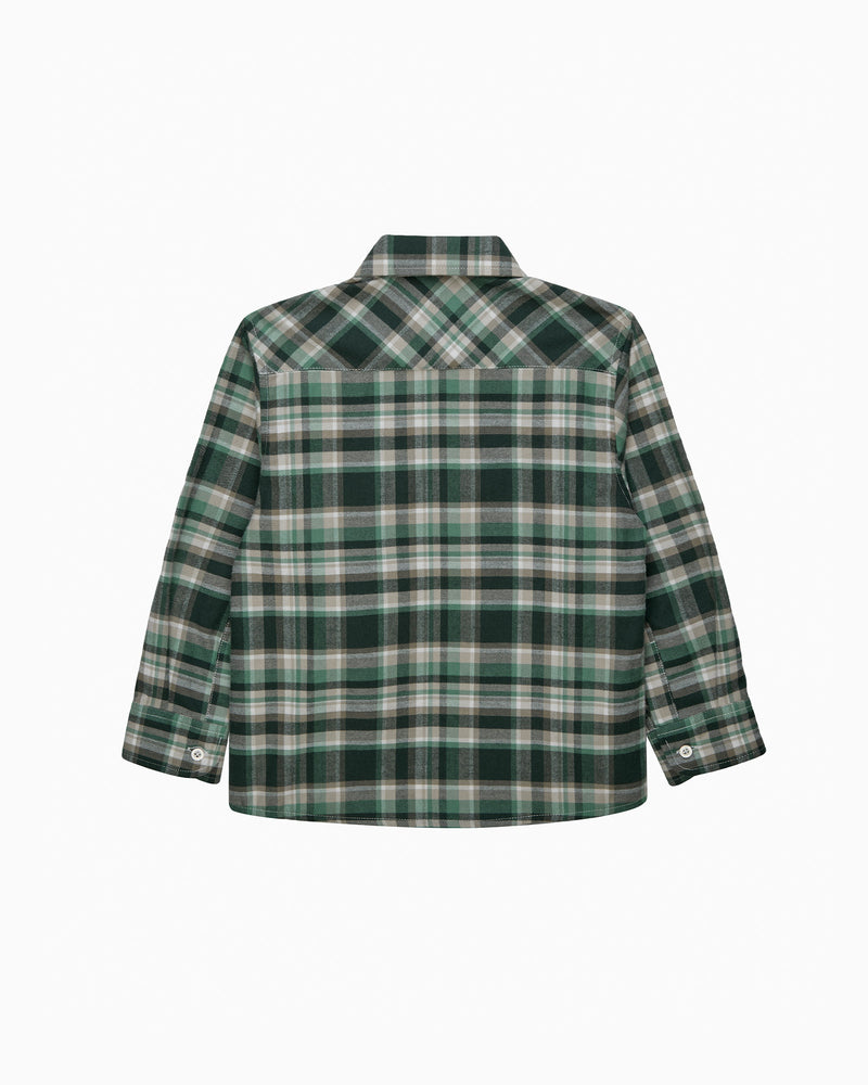 Chelsea Clothing Company Shirt Oliver Shirt in Green Check