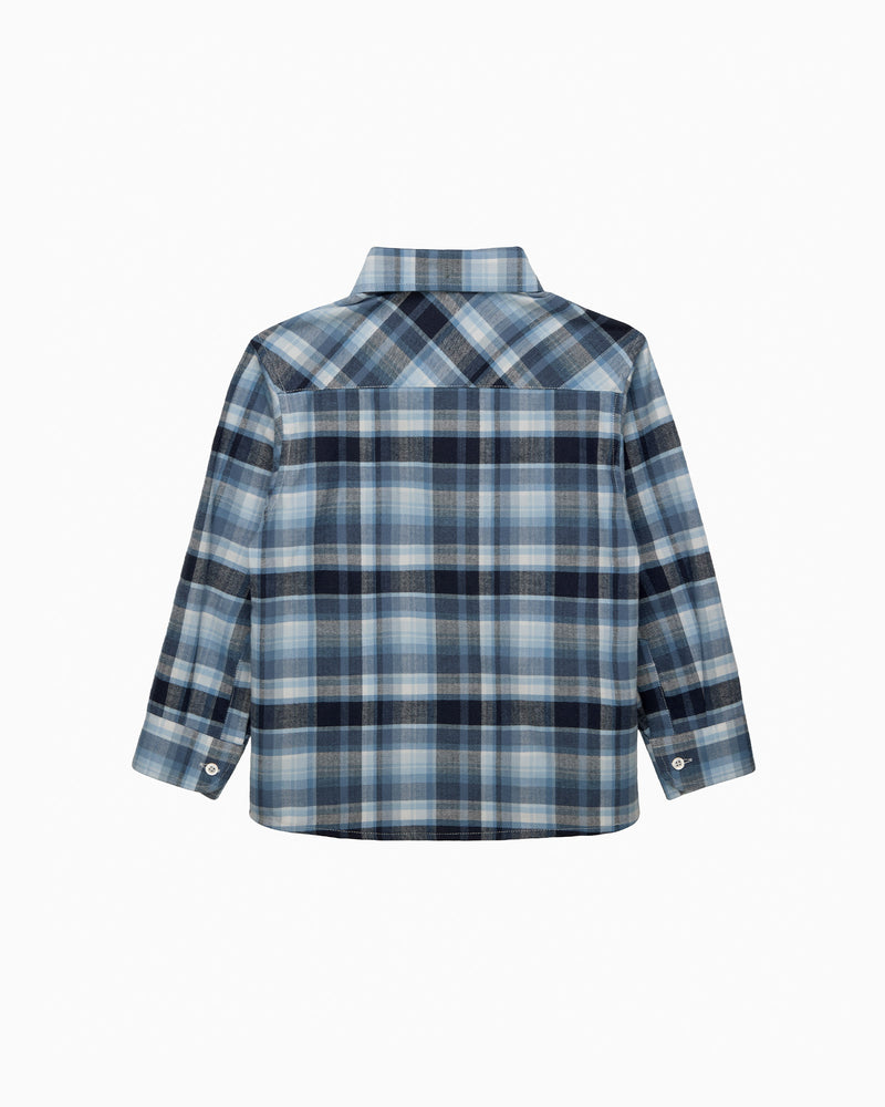 Chelsea Clothing Company Shirt Oliver Shirt in Navy Check