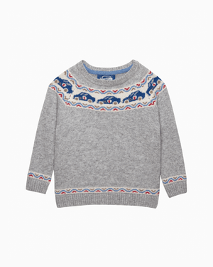 Chelsea Clothing Company Jumper Sebastian Car Fair Isle Jumper