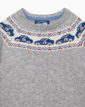 Chelsea Clothing Company Jumper Sebastian Car Fair Isle Jumper