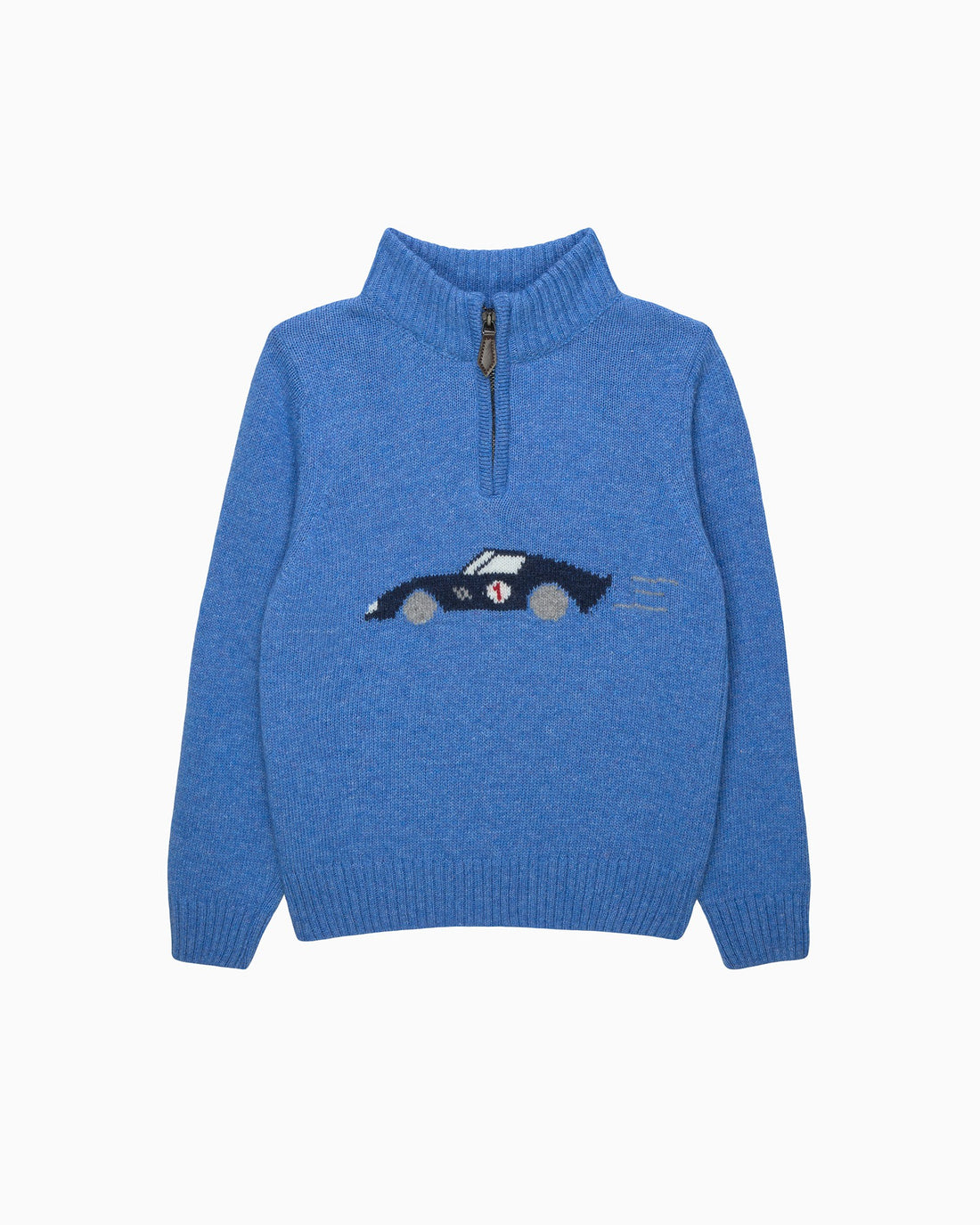 Chelsea Clothing Company Jumper Sebastian Car Half Zip Jumper
