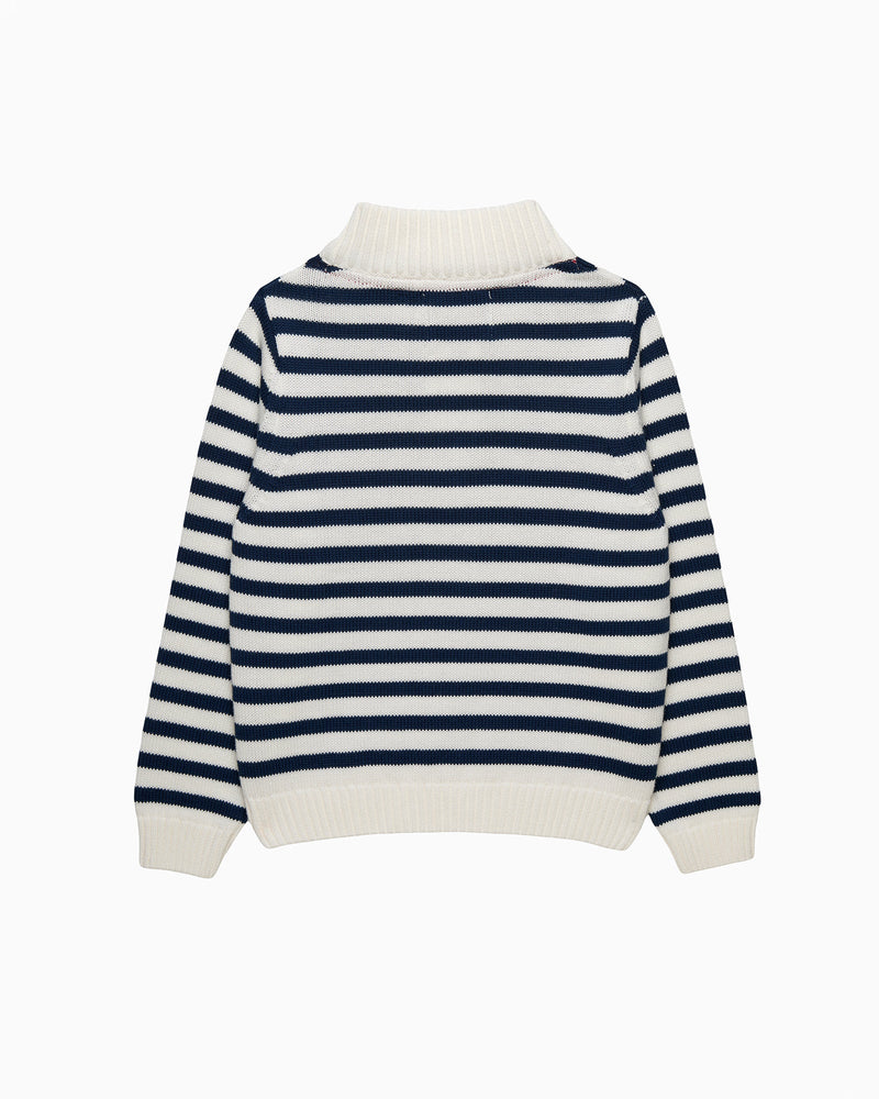 Chelsea Clothing Company Jumper Speed Boat Half Zip Jumper
