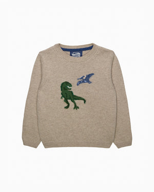 Chelsea Clothing Company Jumper T-Rex & Pterodactyl Jumper