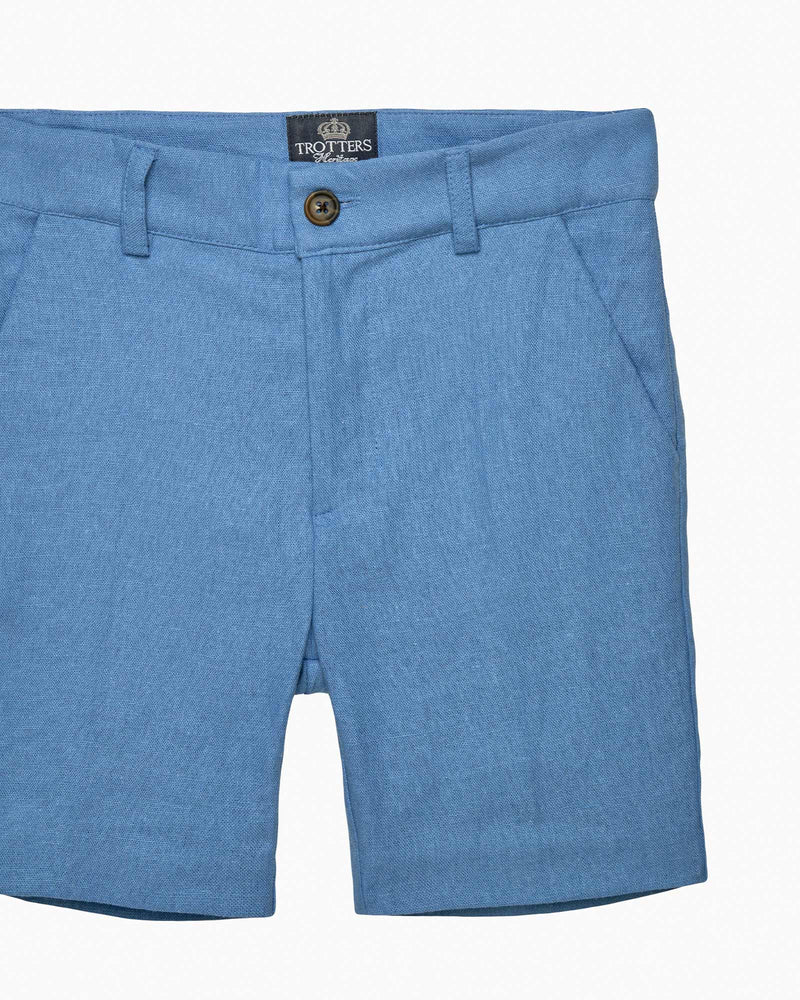 Trotters Heritage Shorts Theo Linen Tailored Shorts