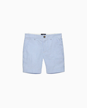 Trotters Heritage Shorts Theo Tailored Shorts in Blue Stripe