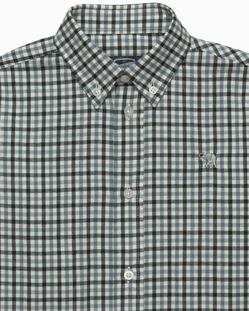 Chelsea Clothing Company Shirt Thomas Shirt in Green Check