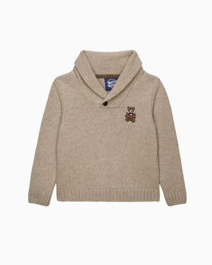 Chelsea Clothing Company Jumper Timothy Teddy Shawl Collar Jumper