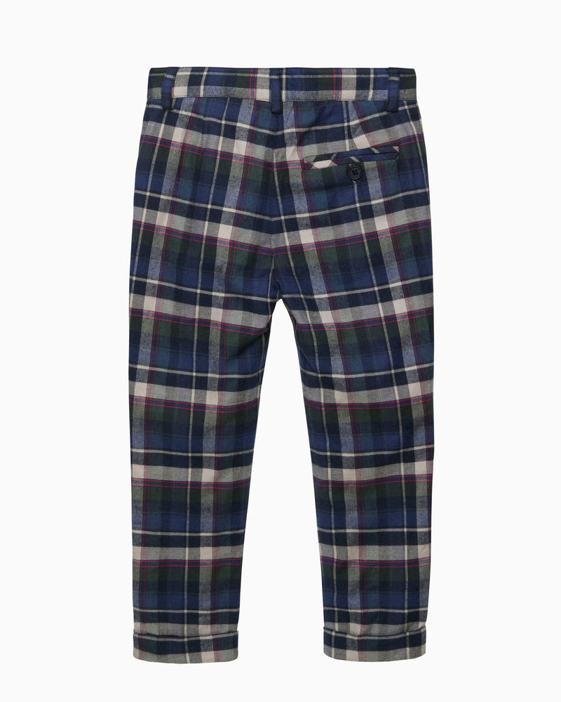Chelsea Clothing Company Trousers Donald Trousers in Multi Tartan