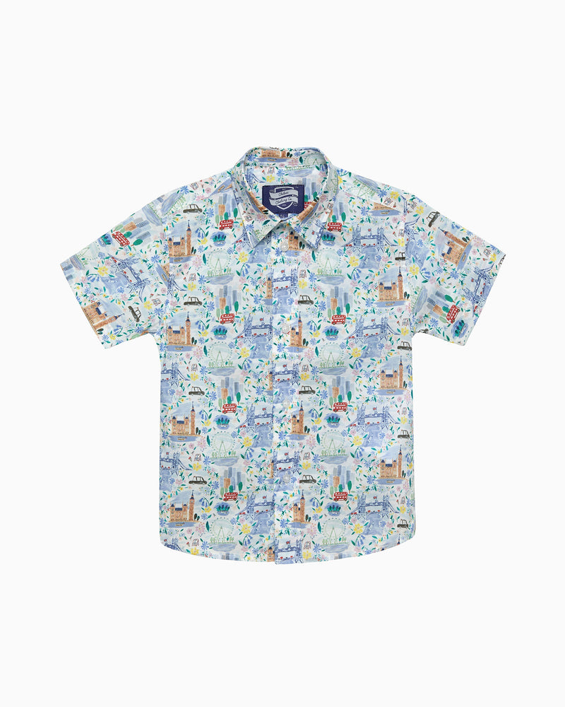 Chelsea Clothing Company Shirt Short-Sleeved London Scenes Shirt