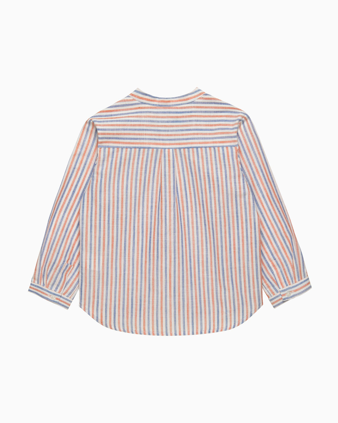 Chelsea Clothing Company Shirt Oscar Shirt in Orange/Blue Stripe