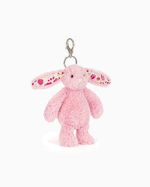 Jellycat Toy Jellycat Blushkin Blossom Bunny Bag Charm