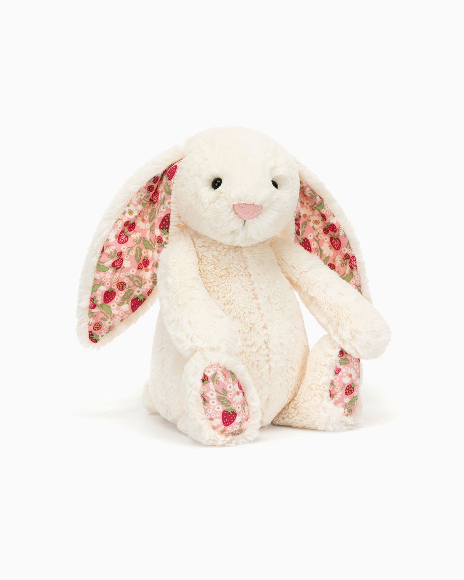 Jellycat Medium Blossom Cream Bunny Berry | Trotters London