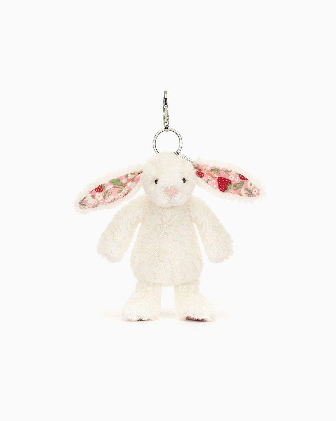 Jellycat Toy Jellycat Blossom Cream Bunny Berry Bag Charm