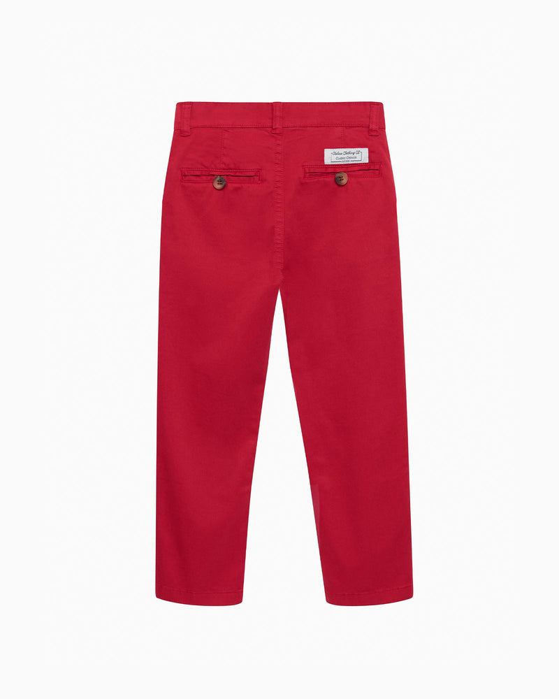 Chelsea Clothing Company Trousers Jacob Trousers in Red