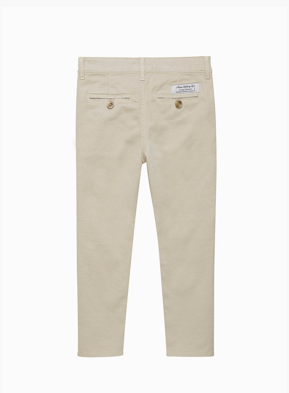 Chelsea Clothing Company Trousers Jack Chino Trousers in Stone