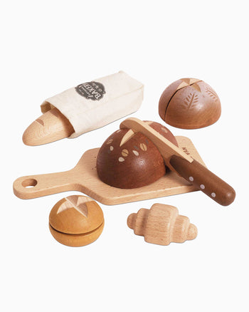 Le Toy Van Toy Le Toy Van Bread Loaf and Knife Set