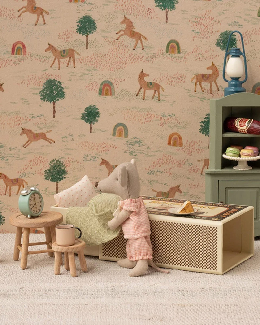 Maileg Soft Toys Maileg Little Sister Mouse in Matchbox