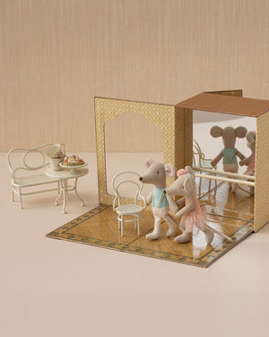 Maileg Toy Maileg Ballet Mice Dance Studio