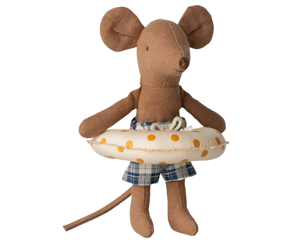 Maileg Toy Maileg Beach Mouse with Float: Little Brother