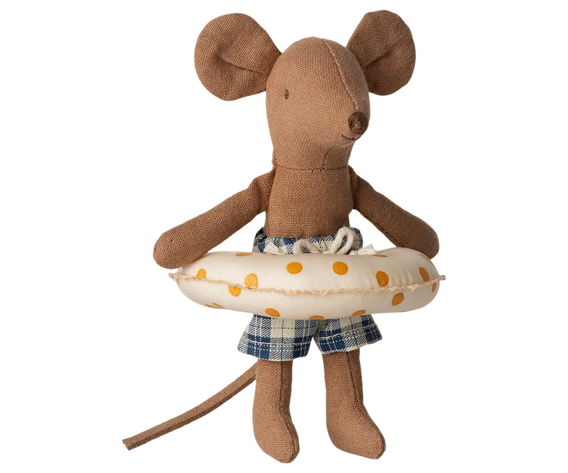 Maileg Toy Maileg Beach Mouse with Float: Little Brother
