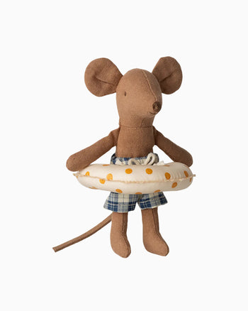 Maileg Toy Maileg Beach Mouse with Float: Little Brother