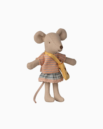 Maileg Toy Maileg Little Sister Mouse with Bag