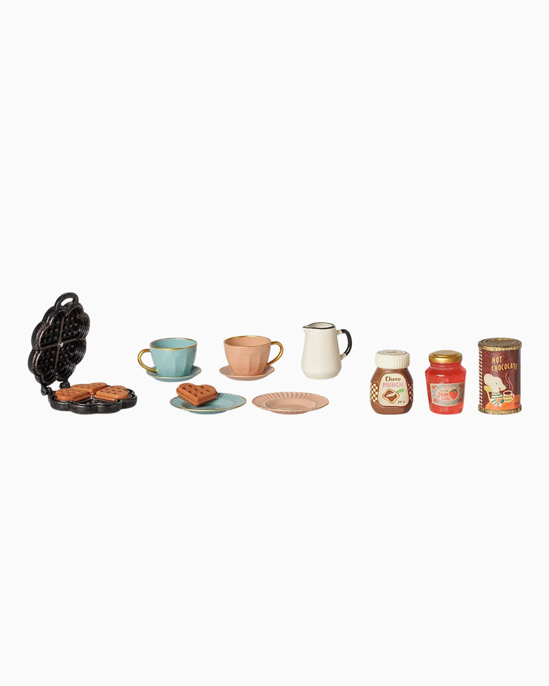 Maileg Toy Maileg Waffle Set, Mouse