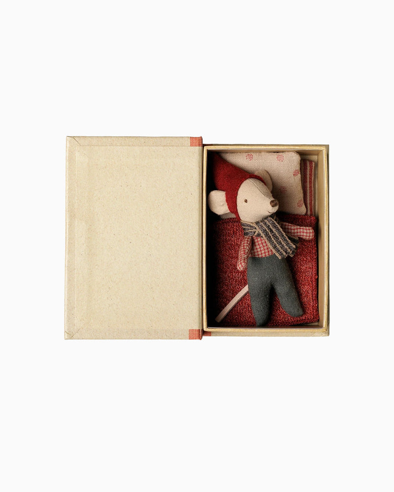 Maileg Soft Toys Maileg Christmas Mouse Baby in Book