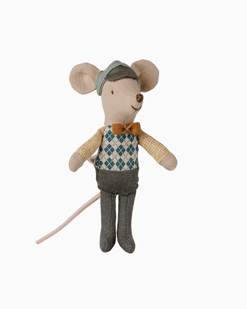 Maileg Soft Toys Maileg Driver Mouse Little Brother
