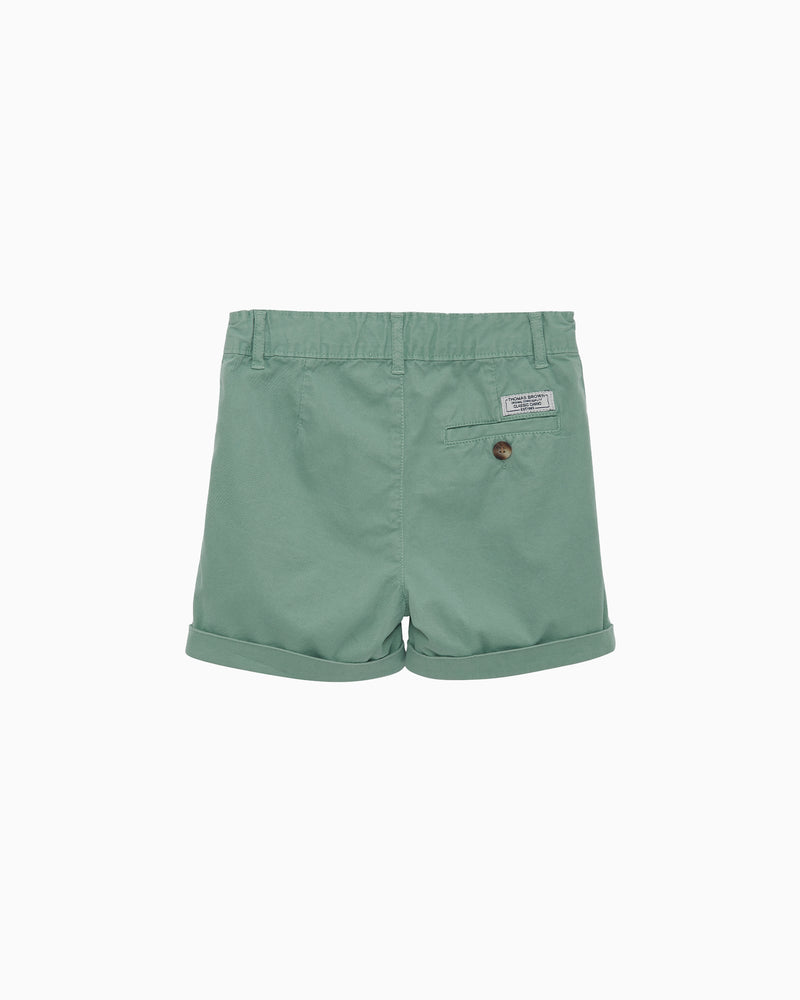 Thomas Brown Shorts Charlie Chino Shorts in Sage