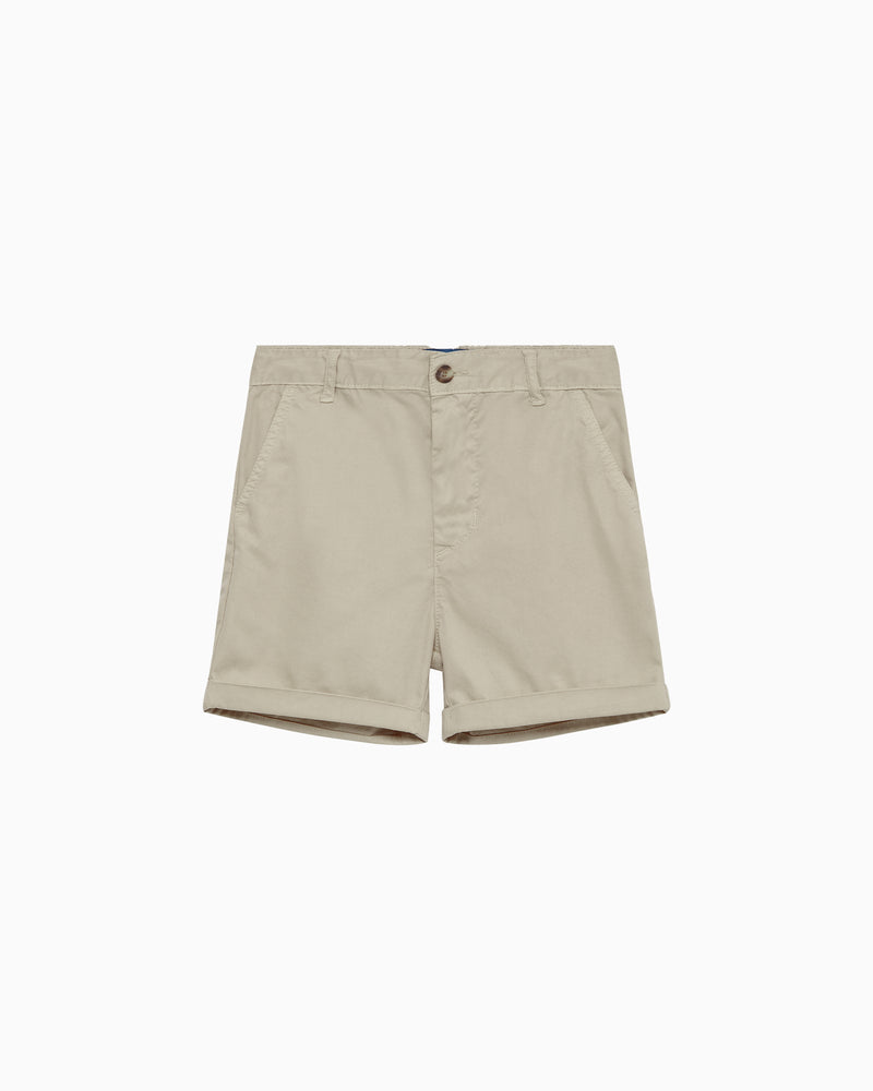 Thomas Brown Shorts Charlie Chino Shorts in Stone
