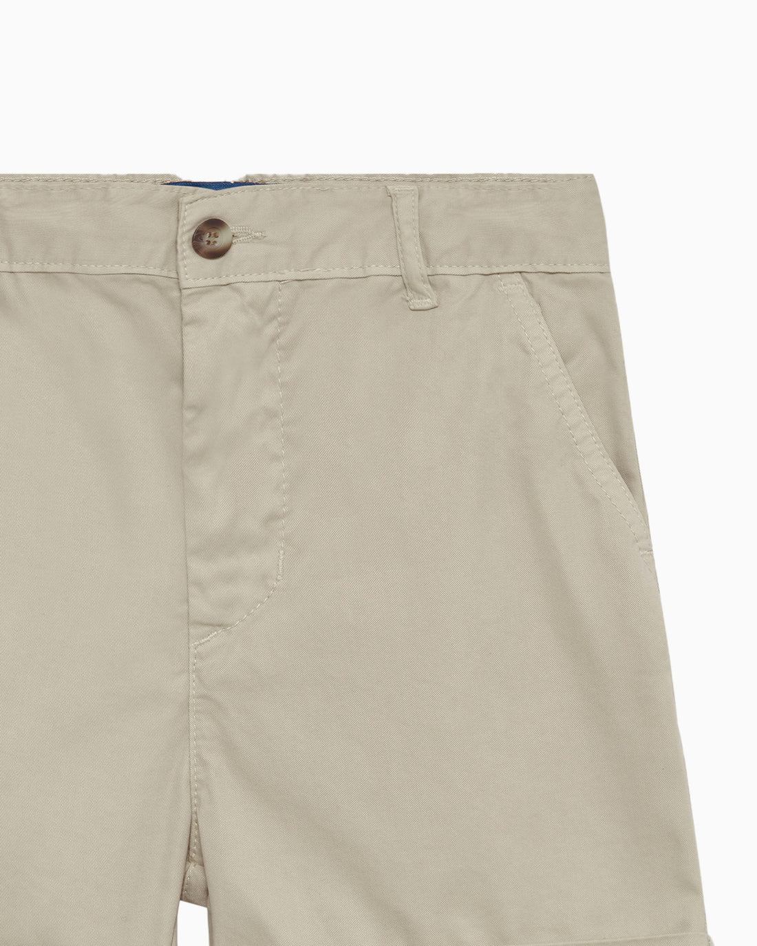 Thomas Brown Shorts Charlie Chino Shorts in Stone