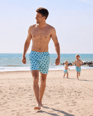 Hampton Swim Swimshorts Mens Daddy & Me Swimshorts in Turtle