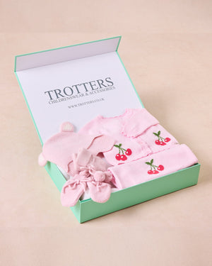 Trotters Childrenswear Gift Set Cherry Gift Set