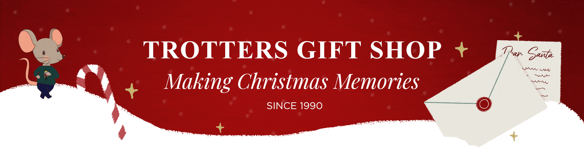 Trotters Christmas toy shop