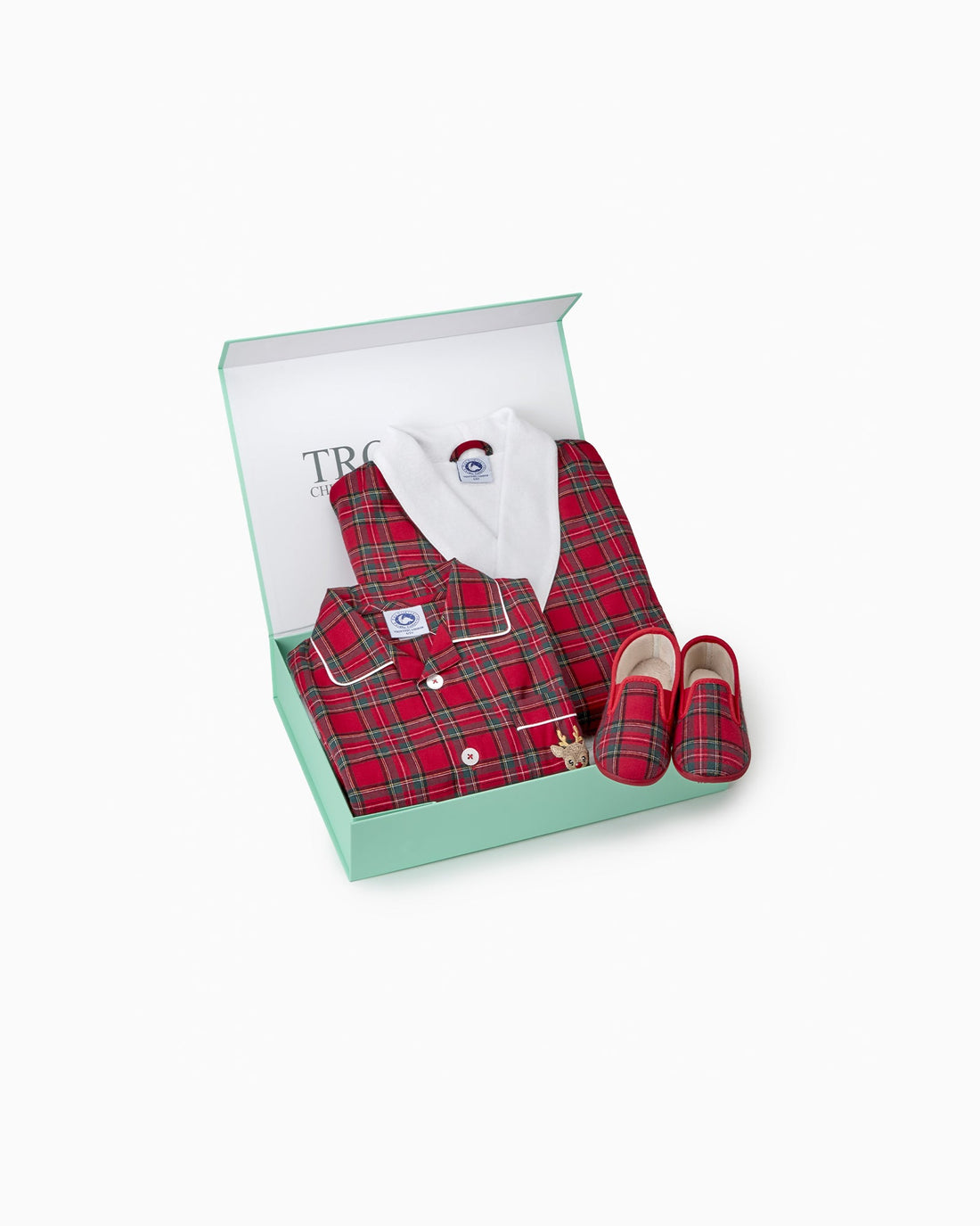 Trotters Childrenswear Gift Set Cosy Tartan Gift Set