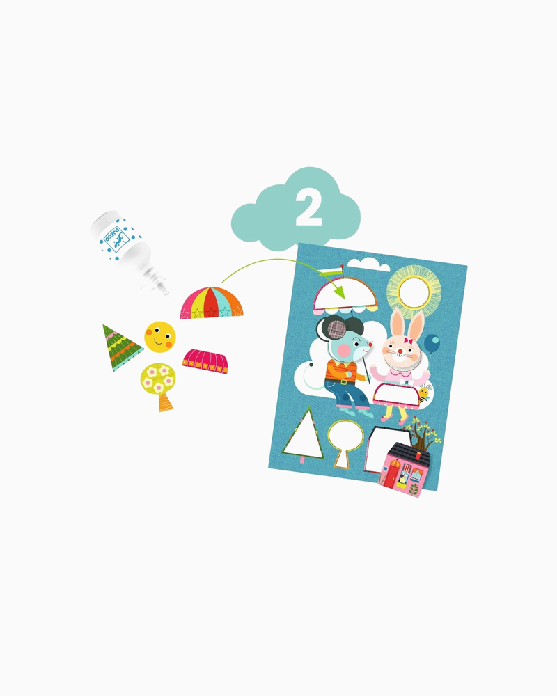 Djeco Toy Djeco The Cat and Pals Activity Set