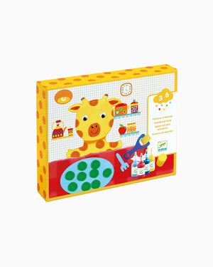 Djeco Arts & Crafts Djeco Sponge Painting Toy Adventure