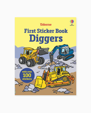 Usborne Book Usborne's First Sticker Book Diggers