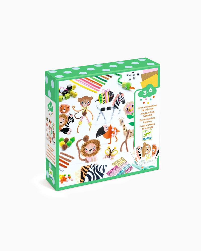 Djeco Arts & Crafts Djeco Jungle Animal Creation Box