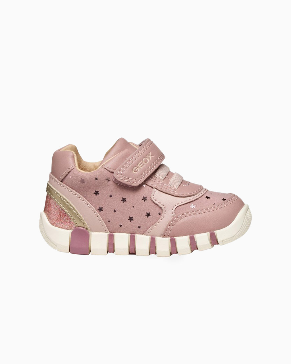 Goex Trainers Geox Iupidoo Baby Girl Trainers in Pink