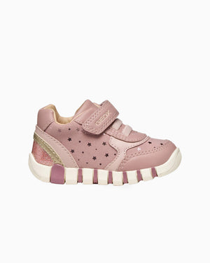 Goex Trainers Geox Iupidoo Baby Girl Trainers in Pink