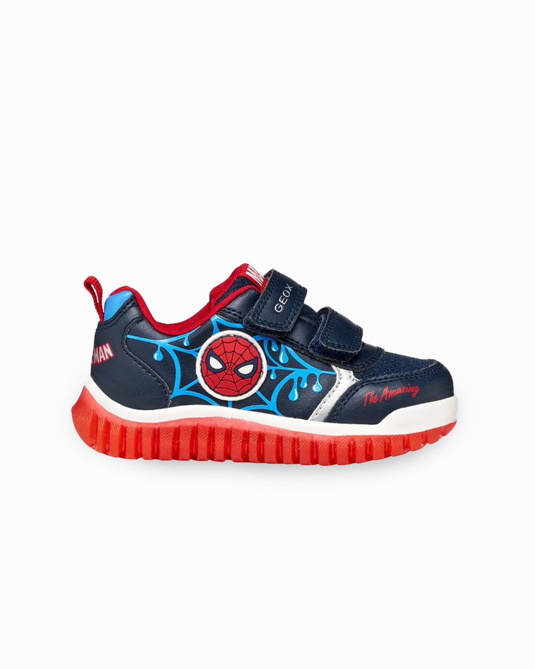 Geox Trainers Geox Baby Boy Lightyloo Spider in Navy/Azure